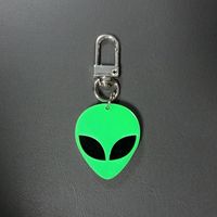 Funny Alien Ufo Arylic Bag Pendant Keychain 1 Piece sku image 1