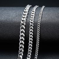 Mode Einfarbig Titan Stahl Einbrennlack Unisex Halskette 1 Stück main image 1