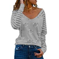 Women's T-shirt Long Sleeve Blouses Printing Fashion Printing main image 5