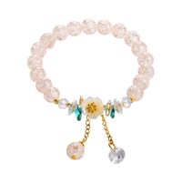 Simple Style Flower Glass Beaded Unisex Bracelets 1 Piece sku image 7