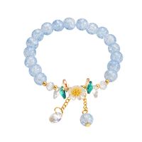 Simple Style Flower Glass Beaded Unisex Bracelets 1 Piece sku image 6