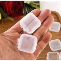 Simple Style Solid Color Plastic Storage Box 1 Piece main image 5