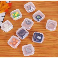 Simple Style Solid Color Plastic Storage Box 1 Piece main image 3