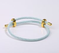 Ethnic Style Round Steel Braid Unisex Bracelets sku image 8