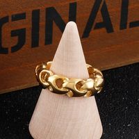 Fashion Solid Color Stainless Steel Rings 1 Piece main image 8