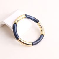 Lady Round Arylic Women's Bangle 1 Piece sku image 16