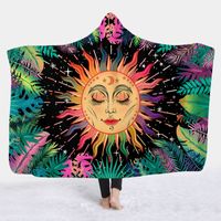 Retro Sun Polyester Blanket main image 1