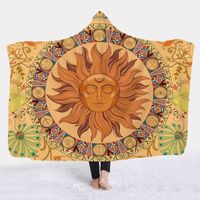 Retro Sun Polyester Blanket main image 2