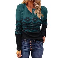 Women's Knitwear Long Sleeve Sweaters & Cardigans Printing Button Fashion Dandelion main image 4