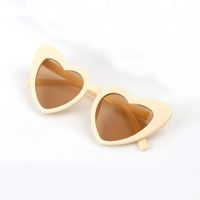 Fashion Heart Shape Ac Special-shaped Mirror Full Frame Kids Sunglasses main image 2