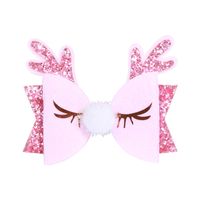 Cute Bow Knot Glitter Hair Clip sku image 3