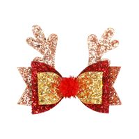 Cute Bow Knot Glitter Hair Clip sku image 1