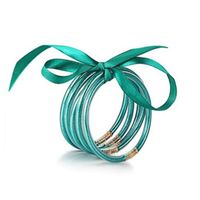 Fashion Bow Knot Alloy Plastic Unisex Bracelets main image 5