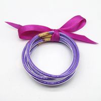 Fashion Bow Knot Alloy Plastic Unisex Bracelets sku image 1