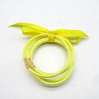Fashion Bow Knot Alloy Plastic Unisex Bracelets sku image 21