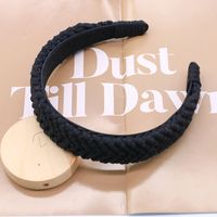 Vintage Style Solid Color Cotton Rope Hair Band sku image 4