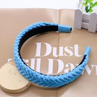 Vintage Style Solid Color Cotton Rope Hair Band sku image 3