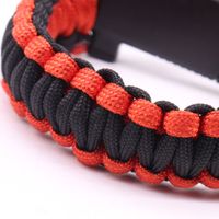 Sports Geometric Stainless Steel Nylon Knitting Unisex Bracelets sku image 8