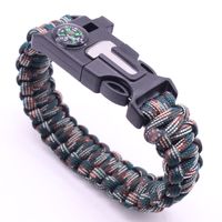 Sports Geometric Stainless Steel Nylon Knitting Unisex Bracelets sku image 16