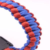 Sports Geometric Stainless Steel Nylon Knitting Unisex Bracelets sku image 7