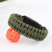 Sports Geometric Stainless Steel Nylon Knitting Unisex Bracelets main image 5