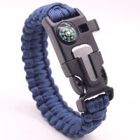 Sports Geometric Stainless Steel Nylon Knitting Unisex Bracelets sku image 5