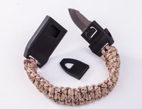 Sports Geometric Stainless Steel Nylon Knitting Unisex Bracelets sku image 3