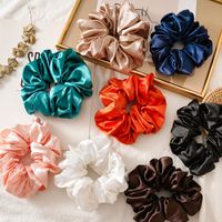 Fashion Solid Color Cloth Handmade Hair Tie 1 Piece main image 1