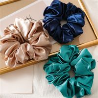 Fashion Solid Color Cloth Handmade Hair Tie 1 Piece main image 2