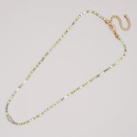 Bohemien Mehrfarbig Glas Perlen Überzug Frau Halskette 1 Stück sku image 5