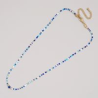 Bohemien Mehrfarbig Glas Perlen Überzug Frau Halskette 1 Stück sku image 7