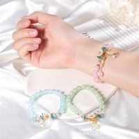 Einfacher Stil Blume Glas Perlen Unisex Armbänder 1 Stück main image 3