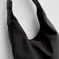 Women's All Seasons Nylon Solid Color Basic Square Zipper Tote Bag main image 7