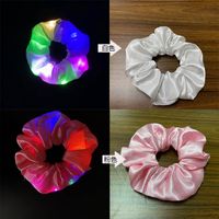 Novelty Solid Color Artificial Crystal Luminous Hair Tie 1 Piece main image 3