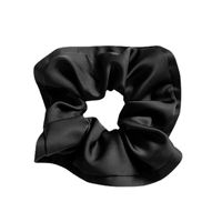 Retro Solid Color Satin Handmade Hair Tie 1 Piece main image 3