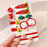 Girl's Cartoon Style Snowman Arylic Hair Clip Hair Tie sku image 1