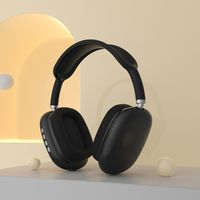 Mode Einfache Einfarbige Große Ohrenschützer Drahtlose Bluetooth Kopfhörer sku image 1