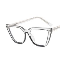 Fashion Color Block Ac Cat Eye Full Frame Optical Glasses main image 6