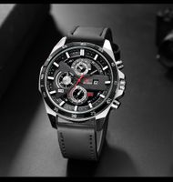 Fashion Geometric Buckle Quartz Men's Watches main image 5