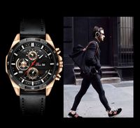 Fashion Geometric Buckle Quartz Men's Watches main image 2