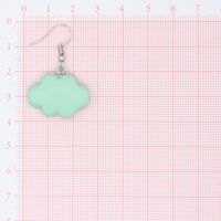 Cute Clouds Alloy Resin Women's Drop Earrings 1 Pair main image 5