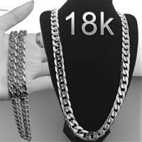 Fashion Solid Color Metal Men's Necklace 1 Piece sku image 20