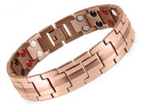 Fashion Geometric Alloy Plating Inlay Magnet Unisex Bracelets 1 Piece sku image 9