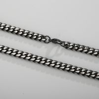 Fashion Solid Color Titanium Steel Plating Unisex Bracelets Necklace 1 Piece main image 5
