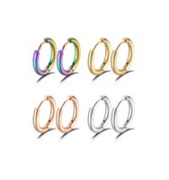 Fashion Geometric Titanium Steel Plating Earrings 1 Piece main image 3