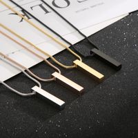 Fashion Quadrilateral Stainless Steel Plating Titanium Steel Jewelry Accessories 1 Piece main image 1