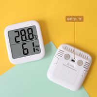 Temperature Moisture Meter Indoor Home Electronic Thermometer Wet And Dry Baby Room Digital Display Wall Hanging Indoor Thermometer main image 4