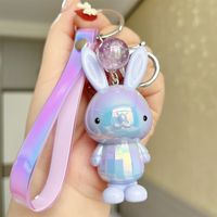 Cute Rabbit Arylic Women's Keychain 1 Piece sku image 6