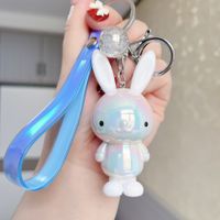 Cute Rabbit Arylic Women's Keychain 1 Piece sku image 1