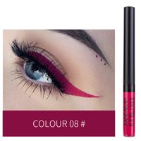 Portable Fashion Matte Long-lasting Not Easy To Smudge Eyeliner Pen sku image 8